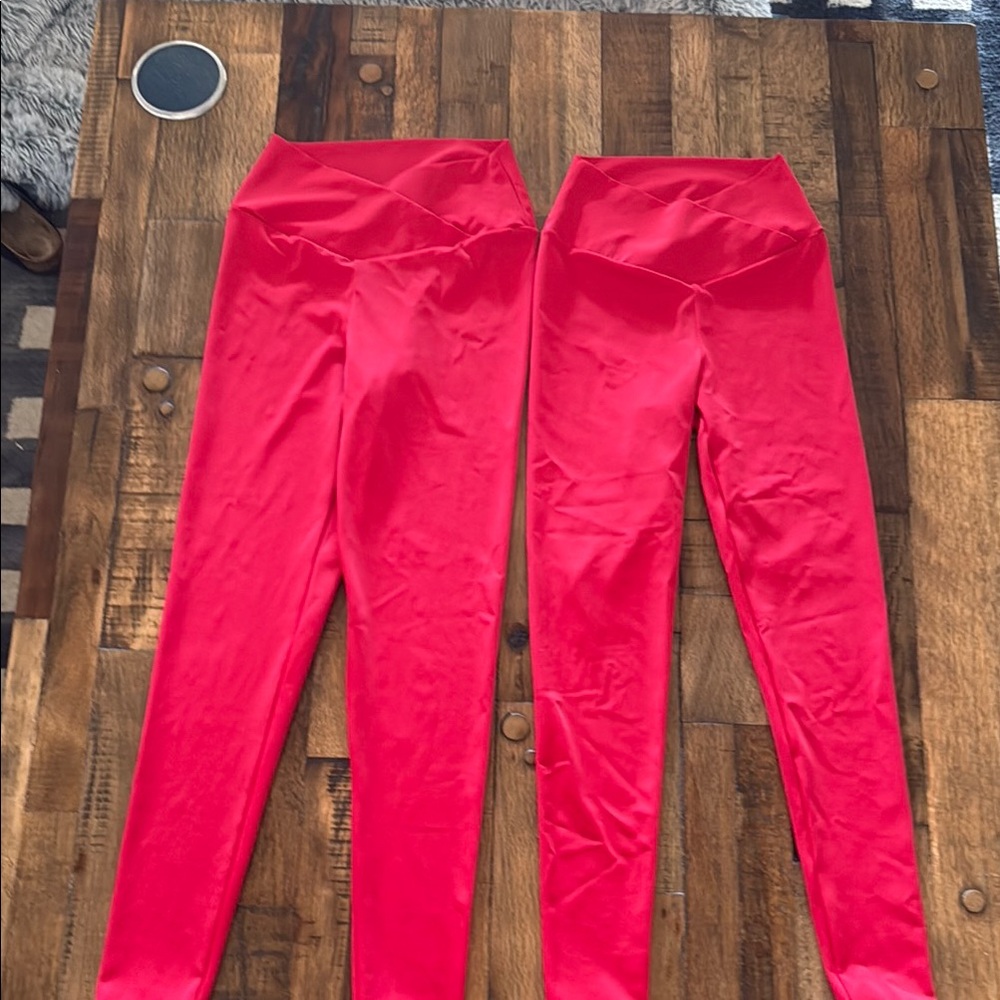 Weissman Red Dance Leggings